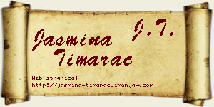 Jasmina Timarac vizit kartica